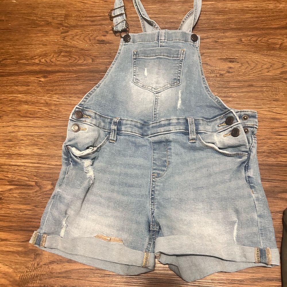 Girls Size 10 overalls SO brand